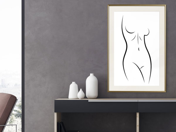Poster 'Minimalist Nude'