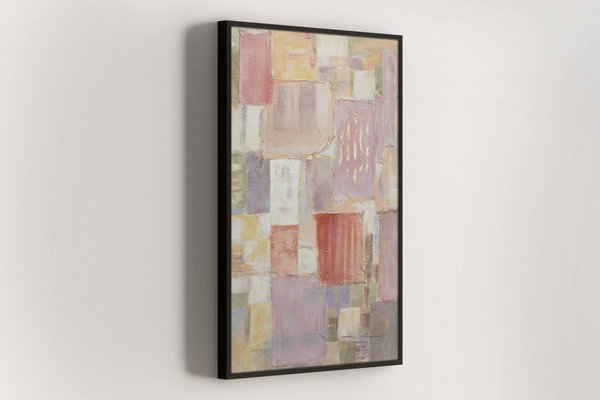 Κορνιζαρισμένος ακρυλικός πίνακας 'Kissed by the Muse' 83x123cm
