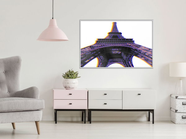 Poster 'Symbol of Paris (Purple)'