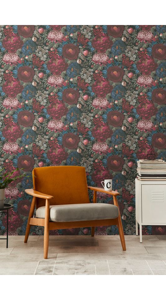 Tapete 'Lush Blooms' 53x1005cm