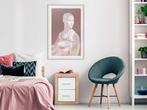 Poster 'Pastel Lady'