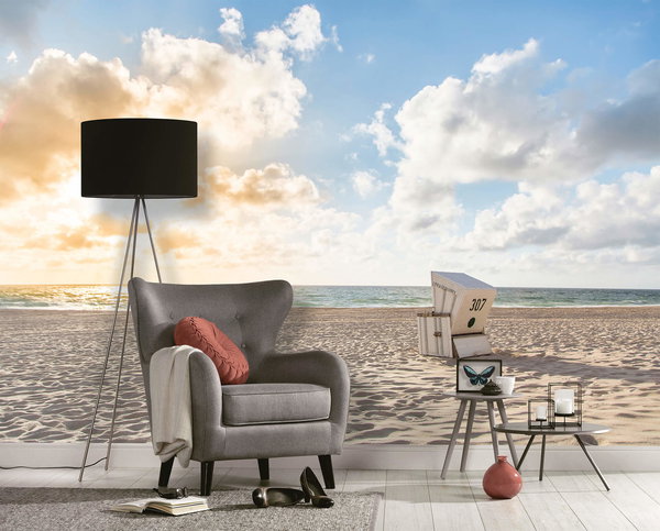 Tapete 'Idyll on the Beach' 350x255cm