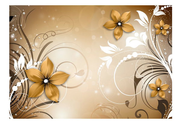 Selbstklebende Tapete 'Brown rhapsody'