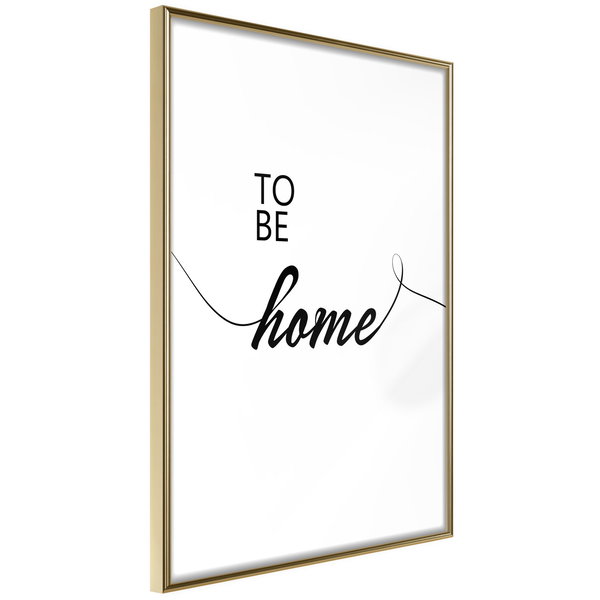 Poster 'To Be Home'