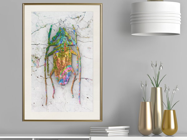 Poster 'Iridescent Insect'