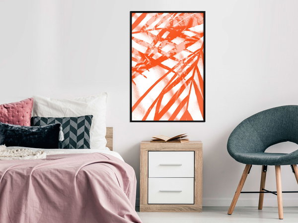 Poster 'Incandescent Leaf'