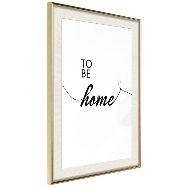 Poster 'To Be Home'