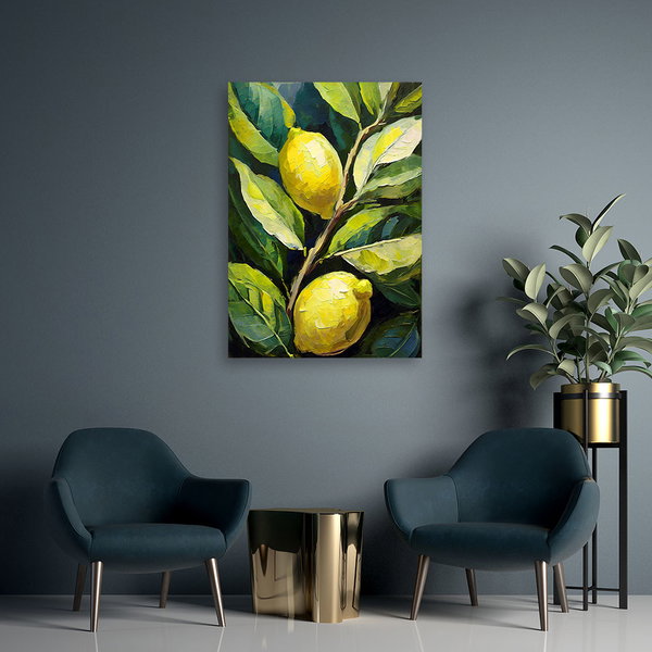 Kunstdruck auf Leinwand 'Lemon Grove Harmony 2'