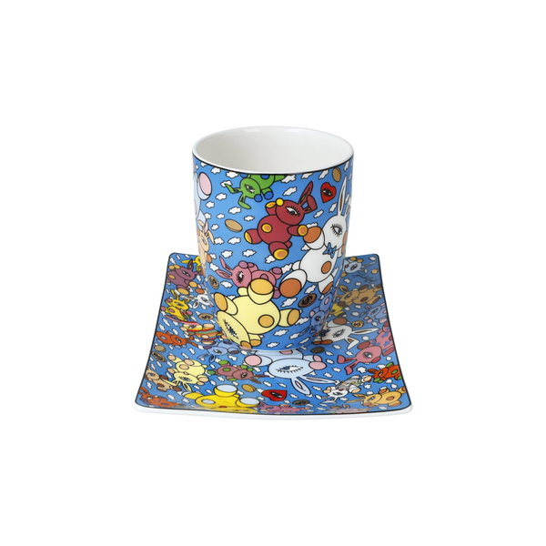Goebel Becher mit Untertasse 'Magic Bunny'