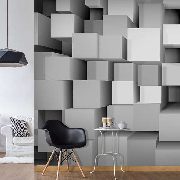 Self-adhesive wallpaper 'Mechanical Symmetry II'