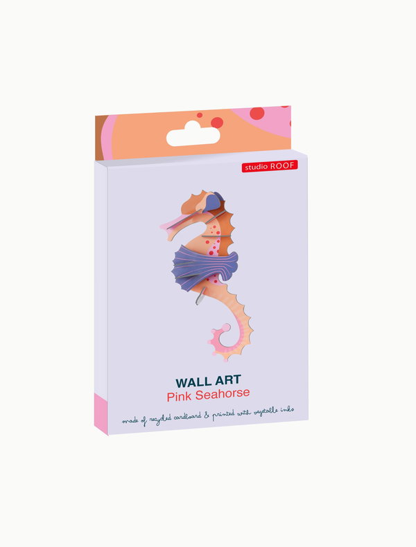 Wanddeko Papier 'Seepferdchen'