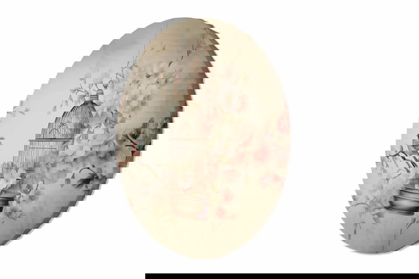 Tableau rond 'Golden Harvest'