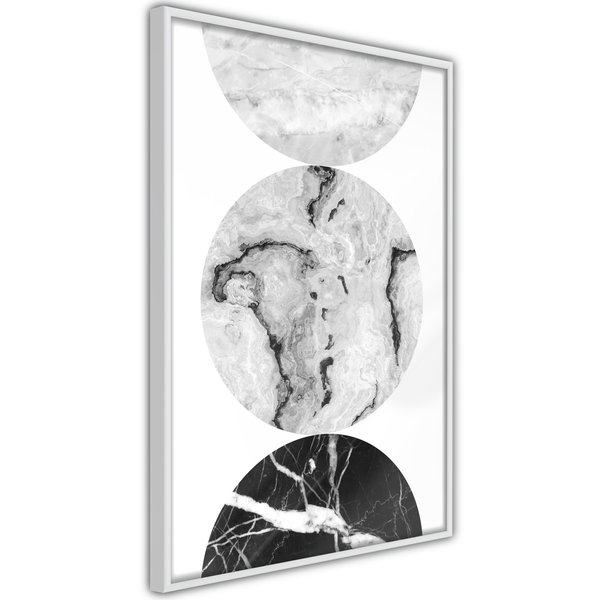 Poster 'Three Shades of Marble'