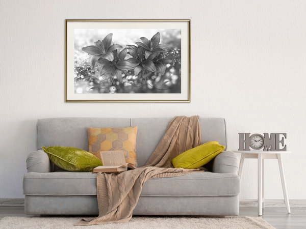 Poster 'Dark Lillies'
