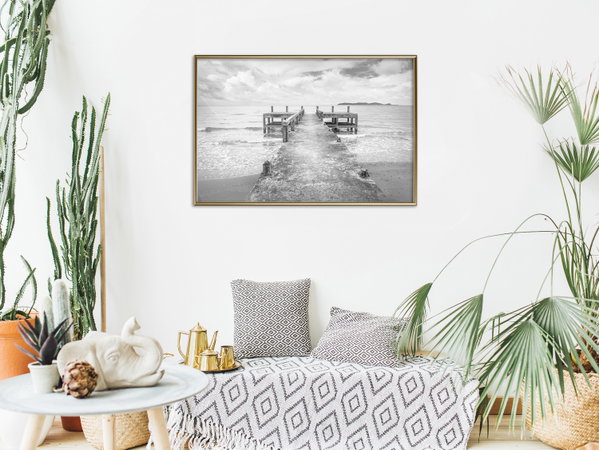 Poster 'Old Pier'