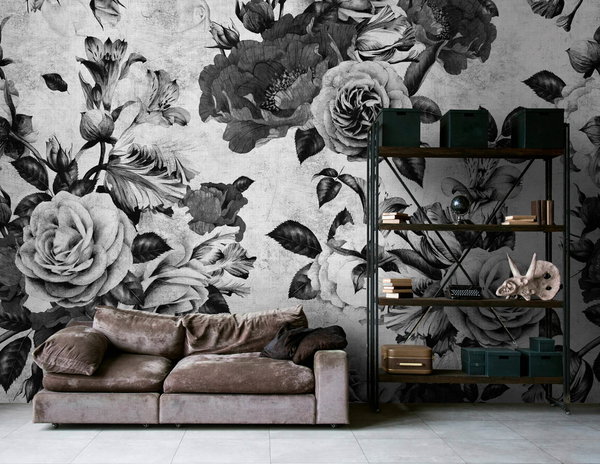 Tapete 'Spanish Rose 1' 400x270cm