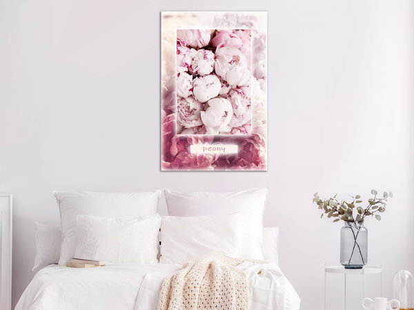 Kunstdruck auf Leinwand 'Spring Delicacy Vertical'