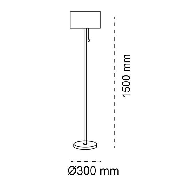 Lampada da terra 'Olivia OF1'
