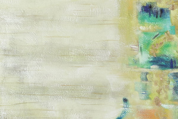 Pintura aplicada con generosidad