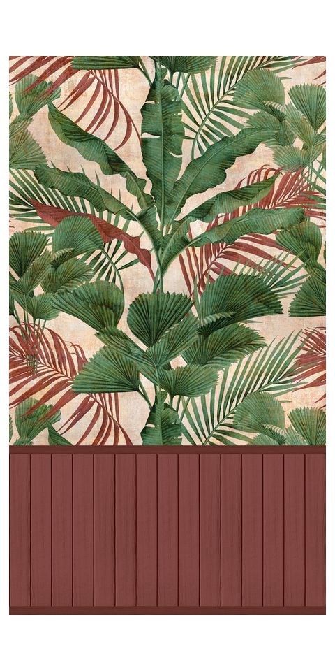 Tapete 'Leafy Whispers' 159x280cm