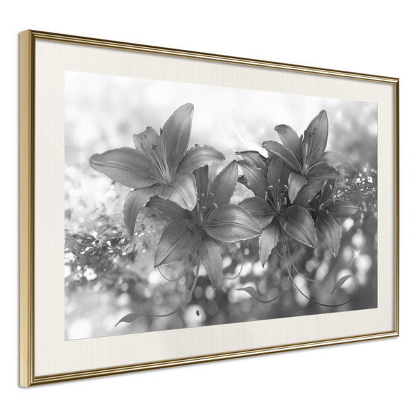 Poster 'Dark Lillies'
