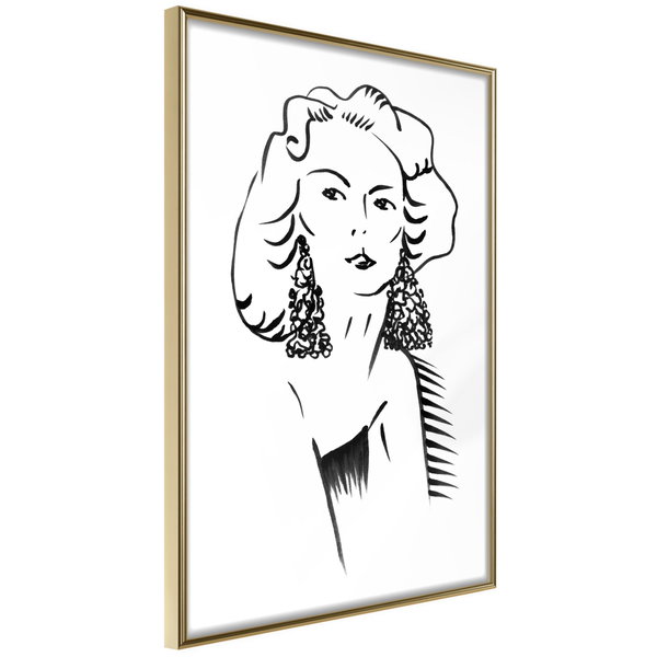 Poster 'Hypnotic Earrings'