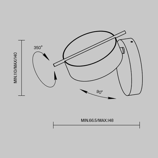 Wall Light 'Nuance 1'