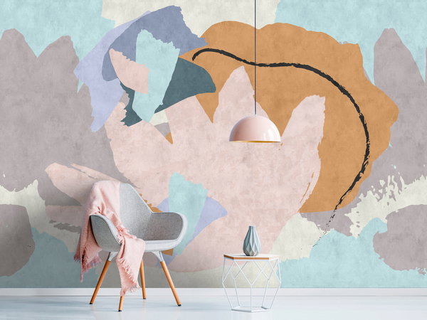 Tapete 'Floral Collage 2' 400x270cm