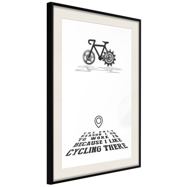 Poster 'I like Cycling'