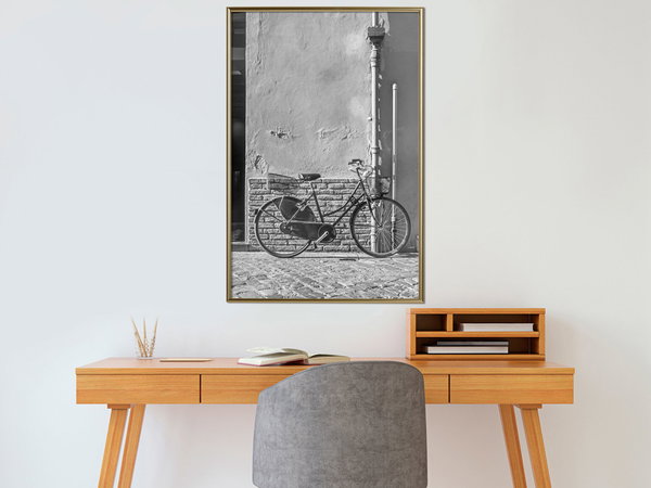 Poster 'Bicycle with Black Tires'