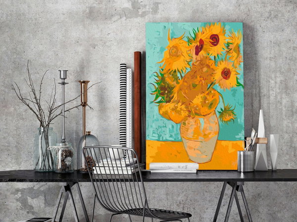 Schilderen op nummer volwassenen 'Van Gogh's Sunflowers'