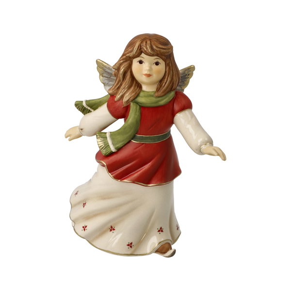 Porzellan Figur 'Auf dem Eis' von Goebel 13x15,5x8cm