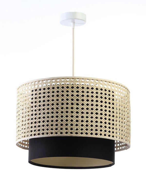Pendelleuchte 'Rattan Lacey Surreal 1'
