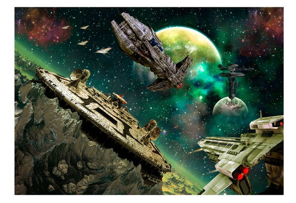 Tapete 'Space fleet'