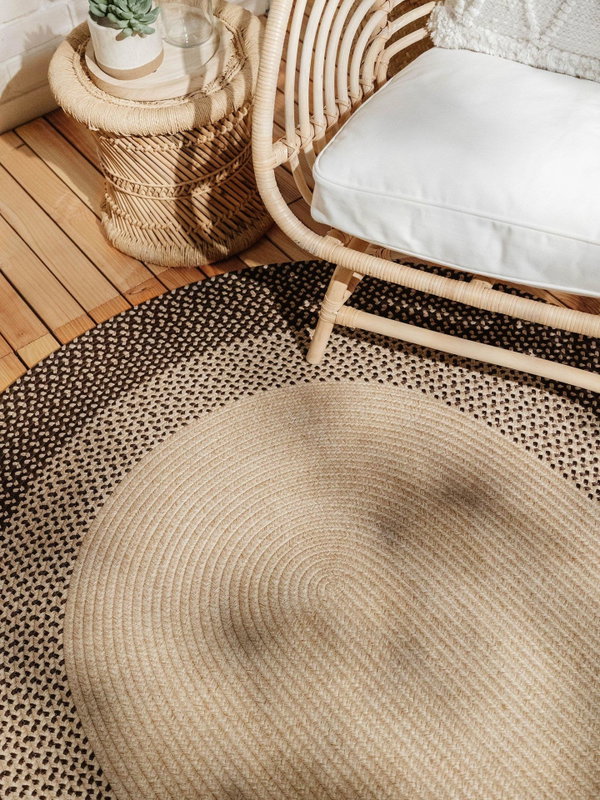 Design In- &amp; Outdoor-Teppich Nandi Braun