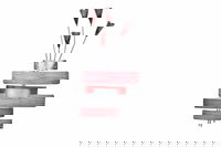 Sculpture murale en métal 'Flowering Beauty' 38x80x6cm