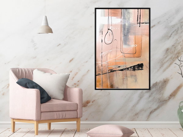 Poster 'Pastel Abstraction'