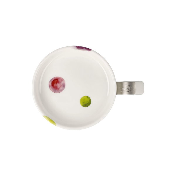Goebel Teetasse mit Sieb und Deckel 'Colori Mix'