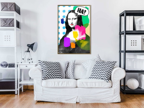 Póster 'Mona Lisa Pop-art'