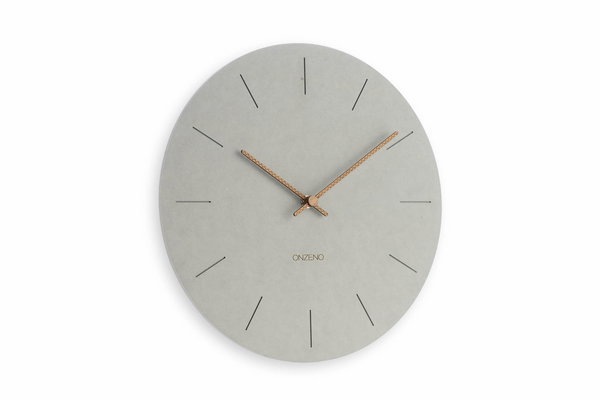 Minimalistische Wanduhr