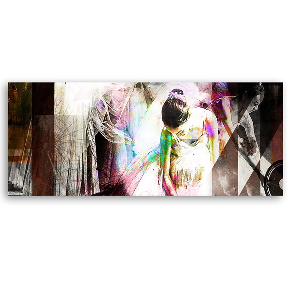 Kunstdruck auf Leinwand 'Ballet Dreamscape'
