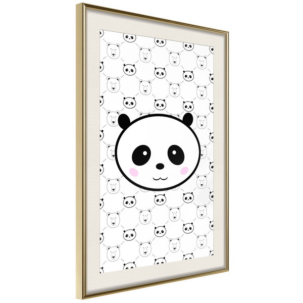 Poster 'Pandas and Bears'
