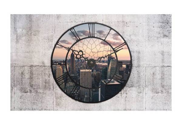 Tapete 'NYC Time Zone'