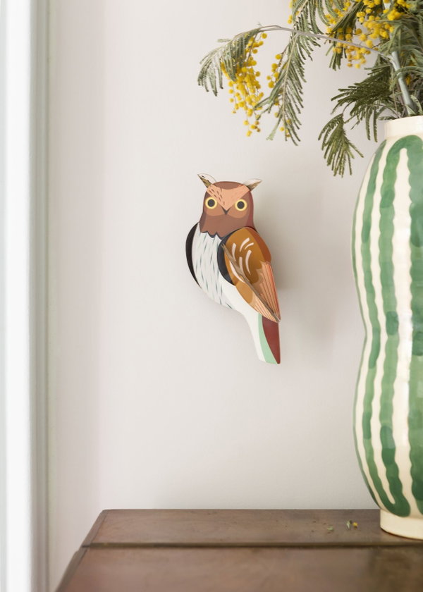 Wanddeko Papier 'Tawny Owl'