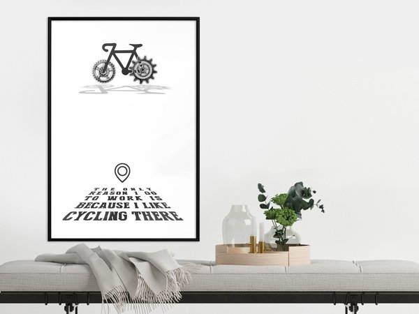 Poster 'I like Cycling'