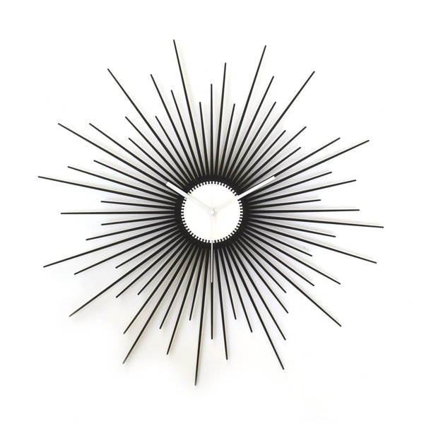 Horloge murale 'Orbit Sunburst 3 L'