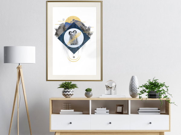 Poster 'Penguin Couple'