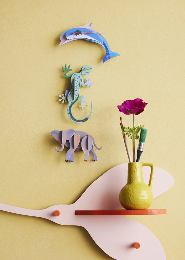 Wanddeko Papier 'Dolphin'