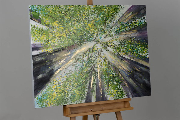 Handgemaltes Gemälde 'Natures Roof' 100x75cm | inkl. Echtheitszertifikat