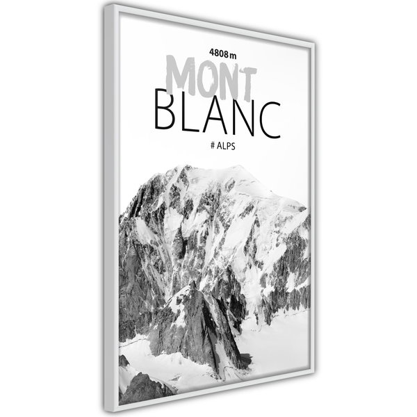 Poster 'Mont Blanc'